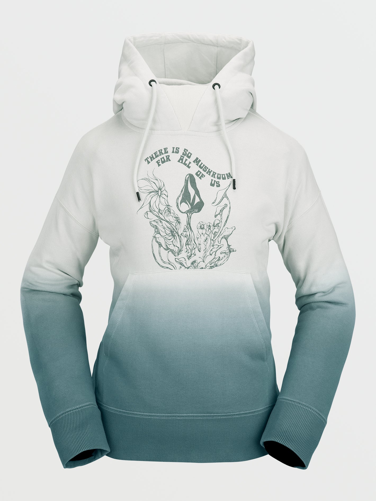 Vol Peak Fleece Hoodie - Green Ash