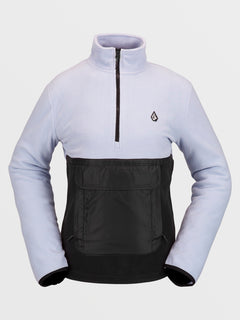 Polar Half-Zipped Sweatshirt - LILAC ASH (H4152401_LCA) [F]