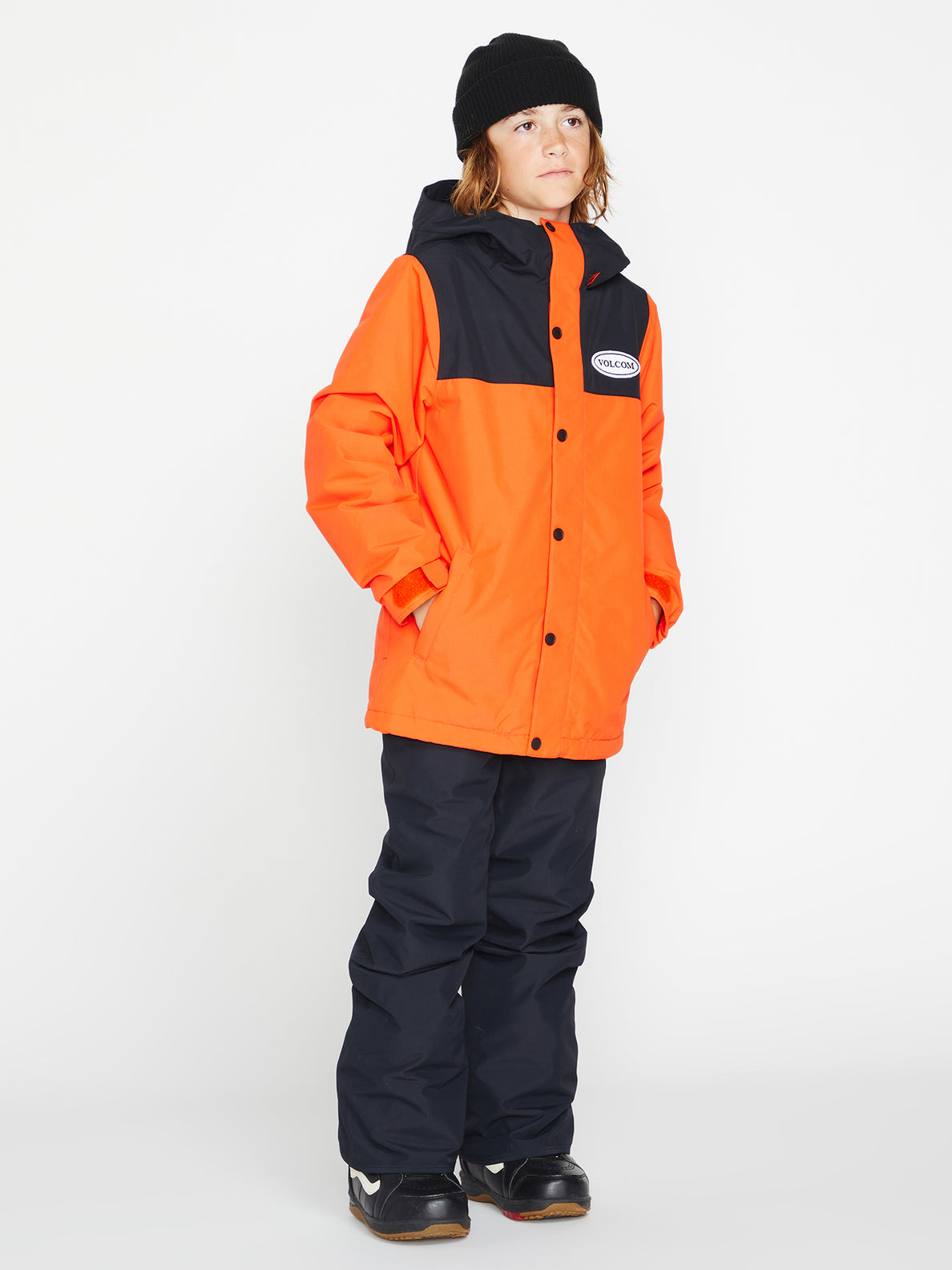 Stone.91 Insulated Jacket Orange Shock Kids Volcom Europe