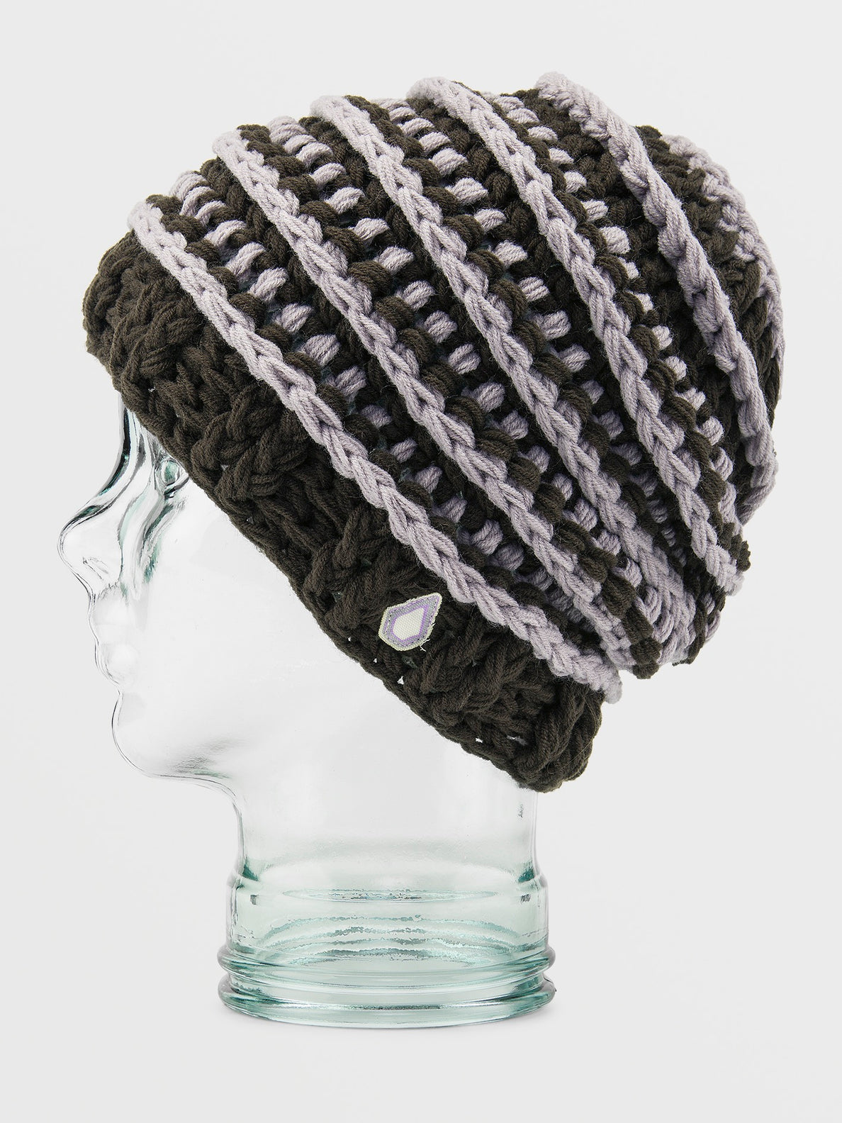 Rav Crochet Knit Beanie - BROWN (J5852401_BRN) [B]