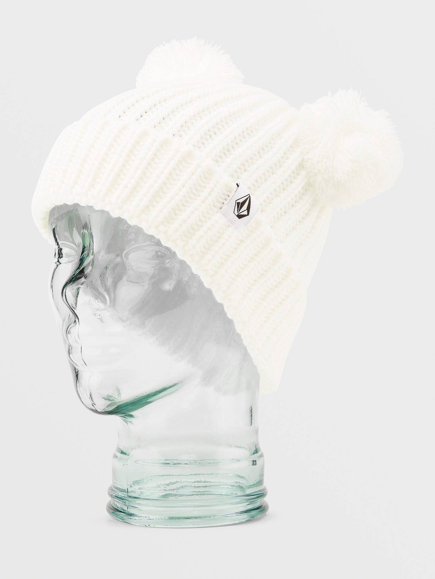 Shreddy Teddy Bobble Beanie - WHITE - (KIDS) - Volcom EU – Volcom