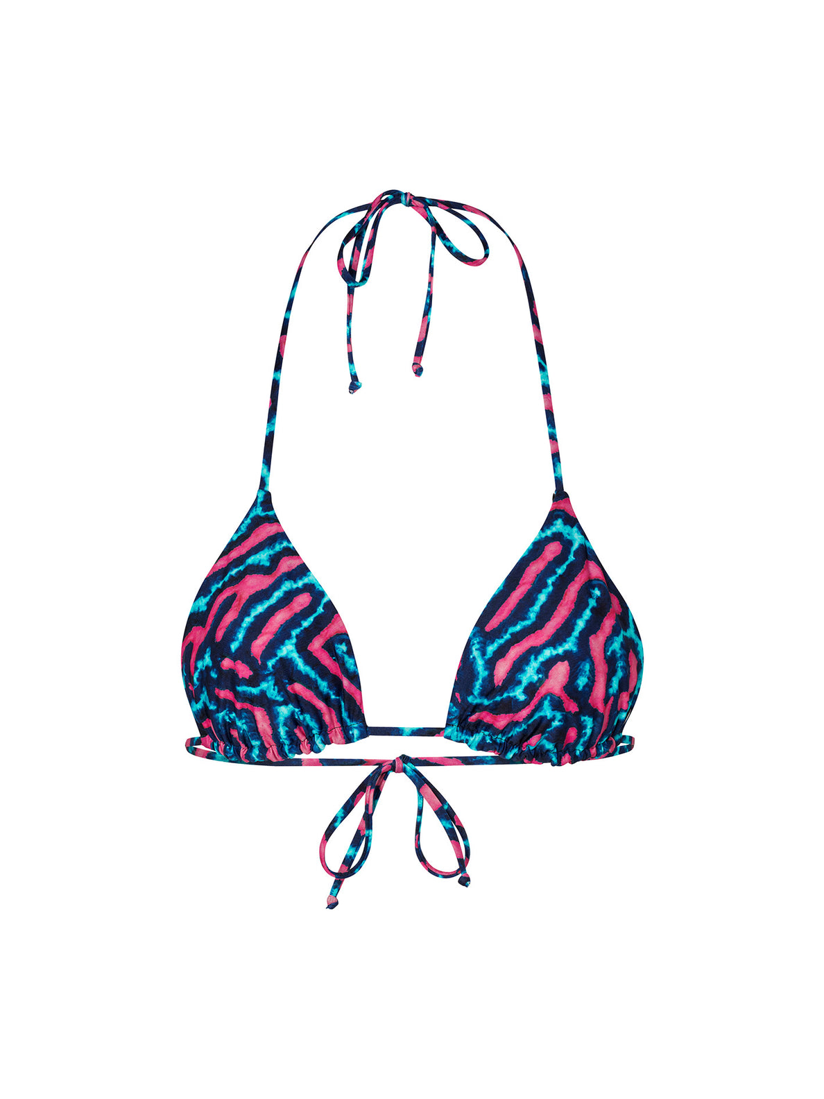 Coral Morph Triangle Bikini Top - Multi (O1412106_MLT) [20]