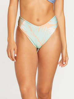 Palm Shell Retro Bikini Bottom - MELON (O2612301_MEL) [F]