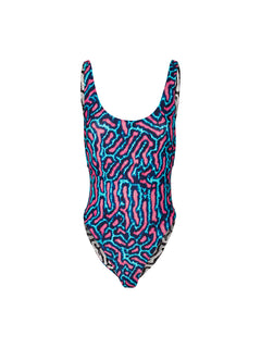 Coral Morph 1 piece Swimsuit - Multi (O3012104_MLT) [20]