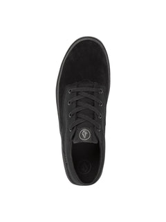 Draw Lo Suede Shoe - BLACKITY BLACK