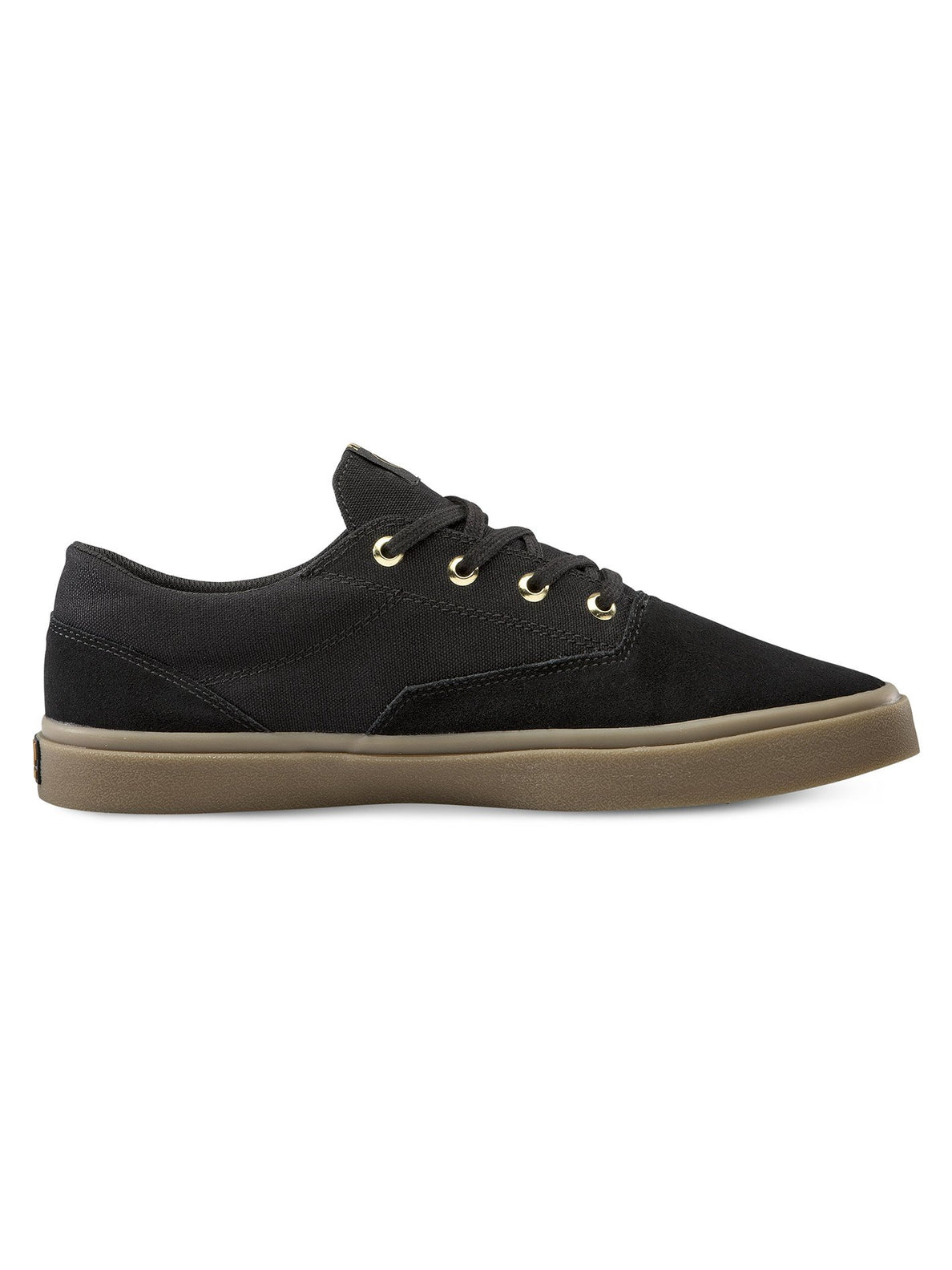 Draw Lo Suede Shoe BLACK OUT Volcom Europe