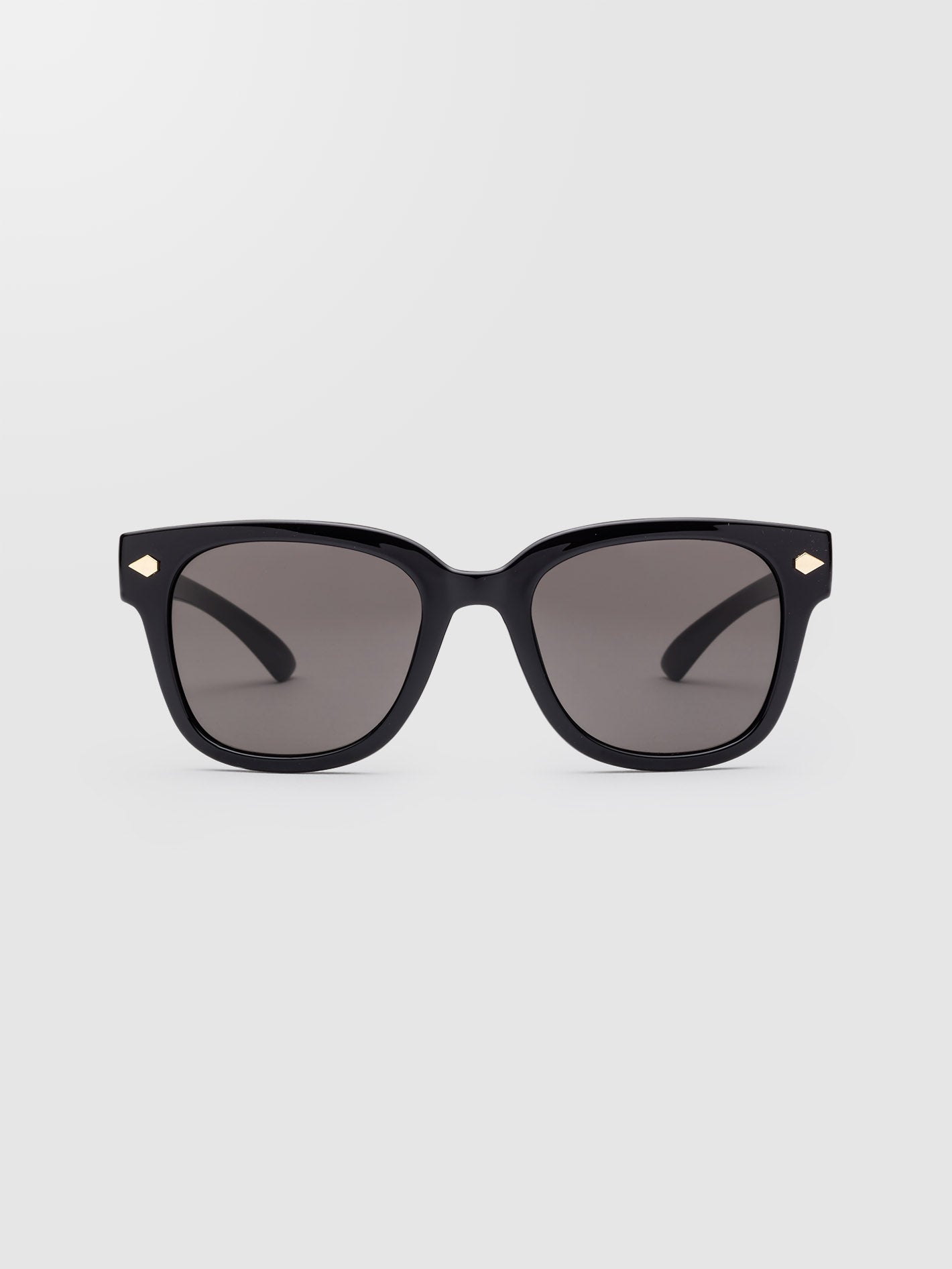 Freestyle Gloss Black Sunglasses (Gray Lens) - GRAY