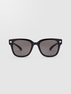 Freestyle Gloss Black Sunglasses (Gray Lens) - GRAY (VE02100201_0000) [F]