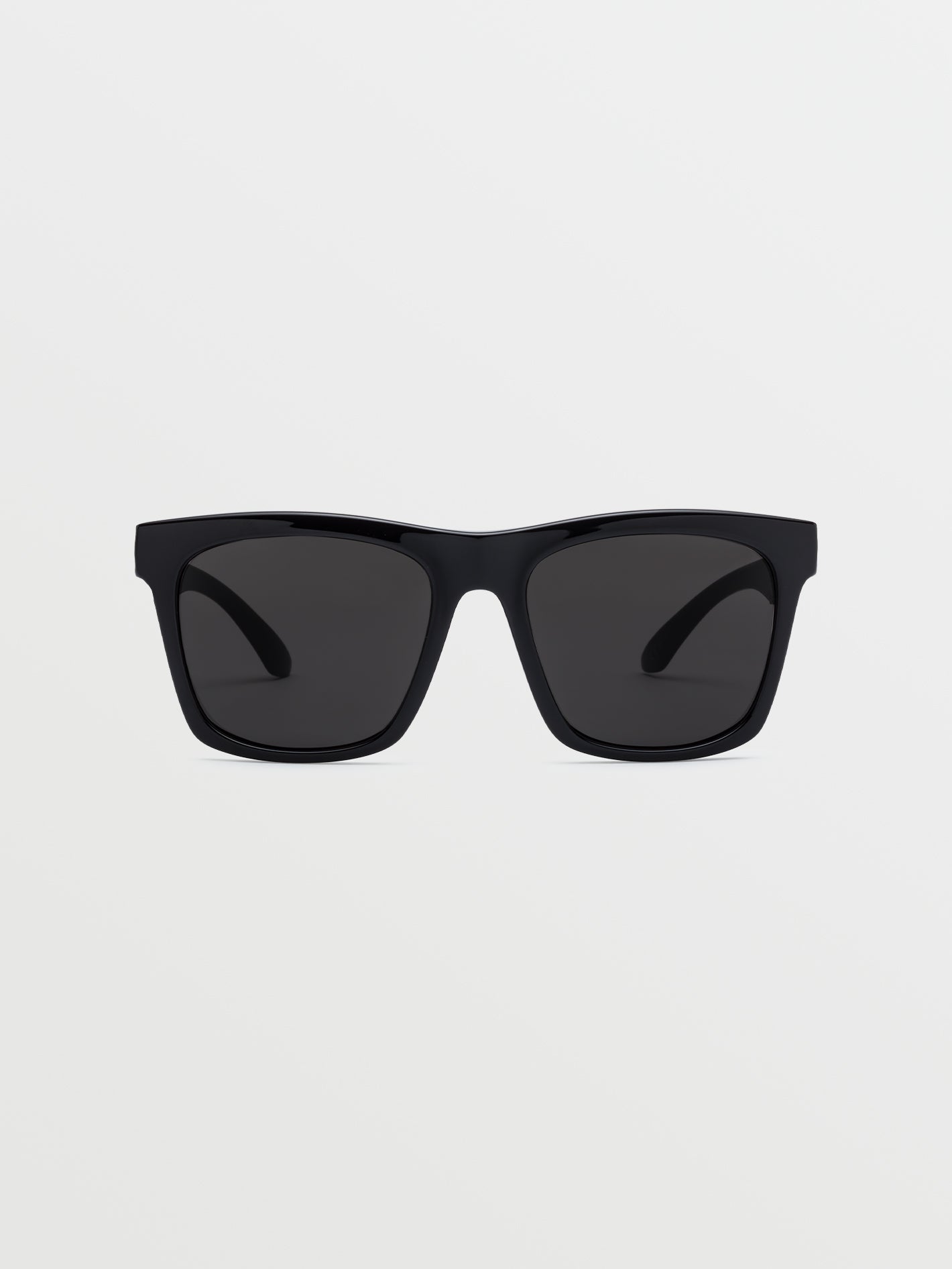 Jewel Gloss Black Sunglasses (Gray Lens) - GRAY