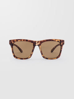 Jewel Matte Tort Sunglasses (Bronze Lens) - BRONZE