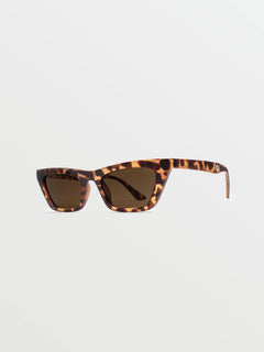 Peace Punk Matte Tort Sunglasses (Bronze Lens) - MARTINI OLIVE (VE04102503_MTO) [F]