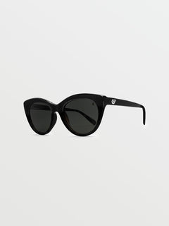 Eyeeye Stone Gloss Black Sunglasses (Gray Lens) - BLACK (VE04500201_BLK) [B]