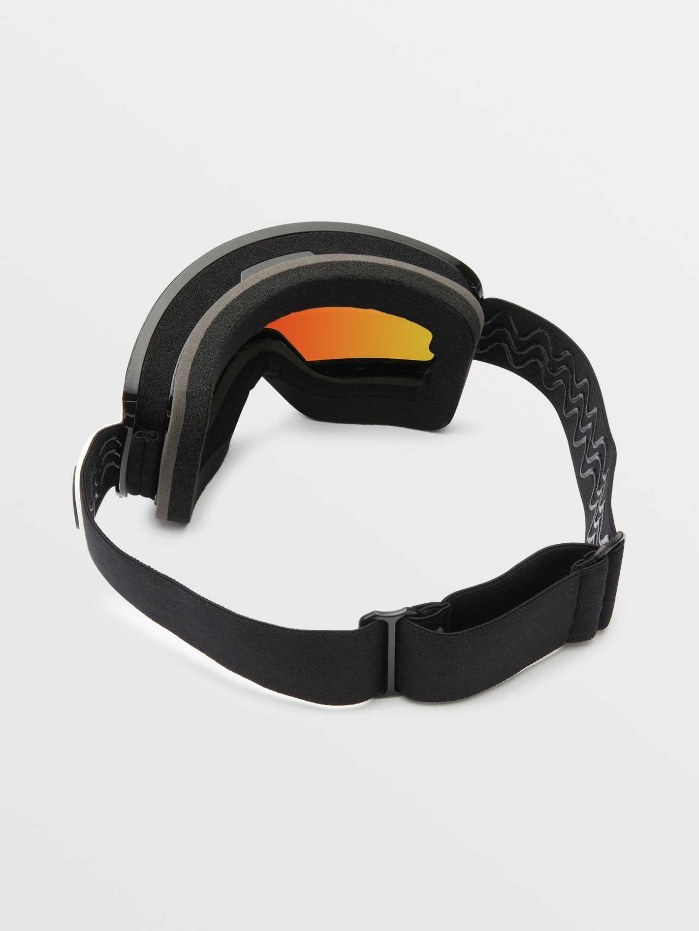 volcom garden matte black goggle Garden Gloss Black Goggle - Red Chrome