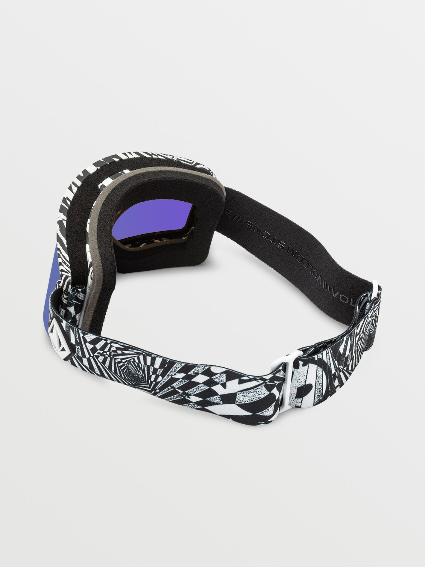 Garden Op Art Goggle (+ Bonus Lens - Yellow) - PURPLE CHROME