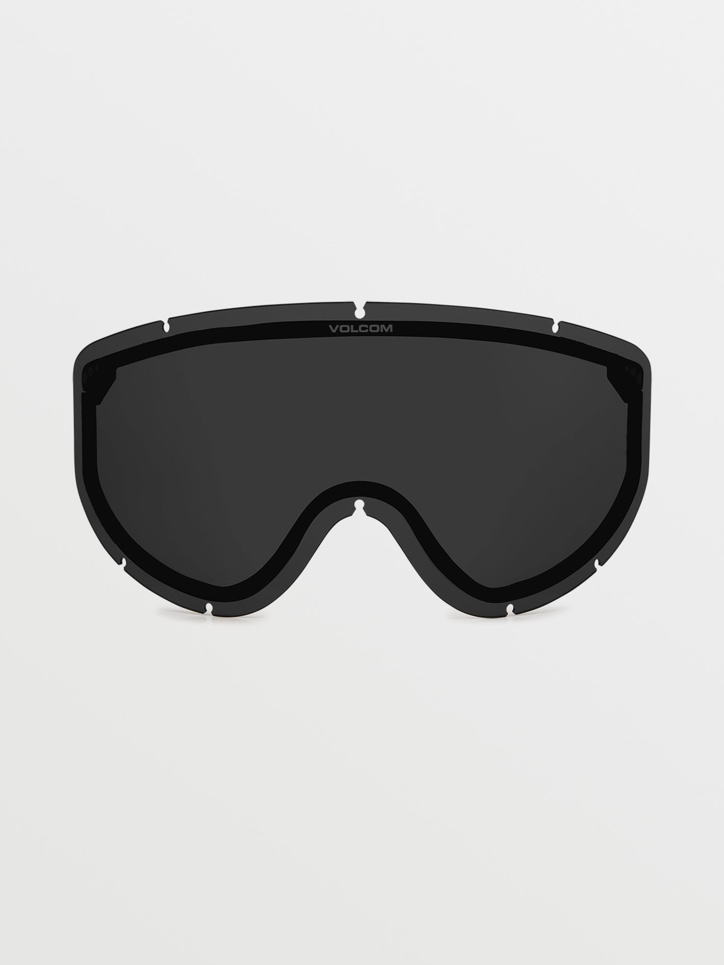 Footprints Matte White Stone Goggle (+Bonus Lens - Dark grey