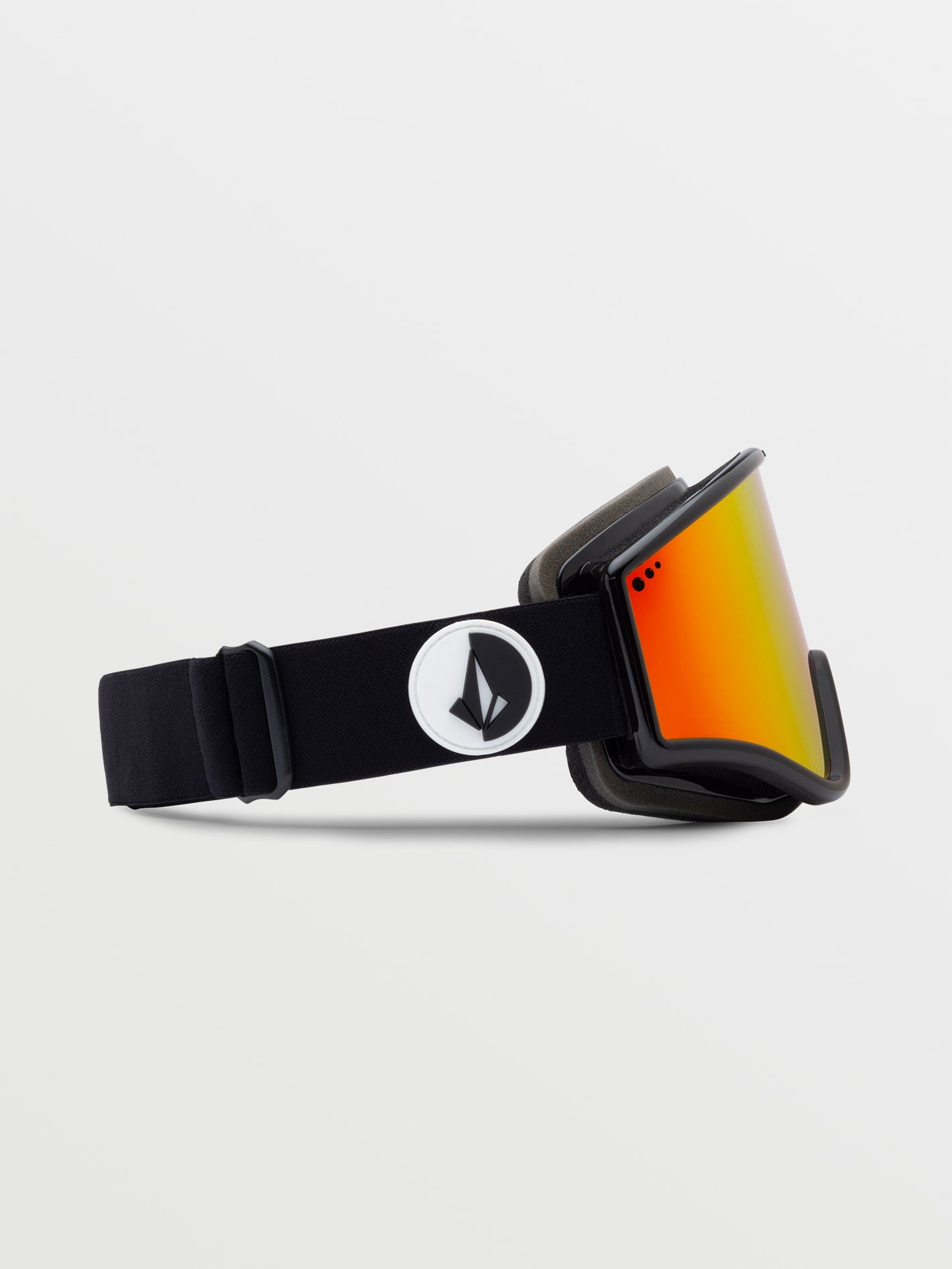 VOLCOM YAE ゴーグル マットブラック/レッドクローム 24-25モデル Yae Gloss Black Goggle - Red Chrome | Volcom Europe