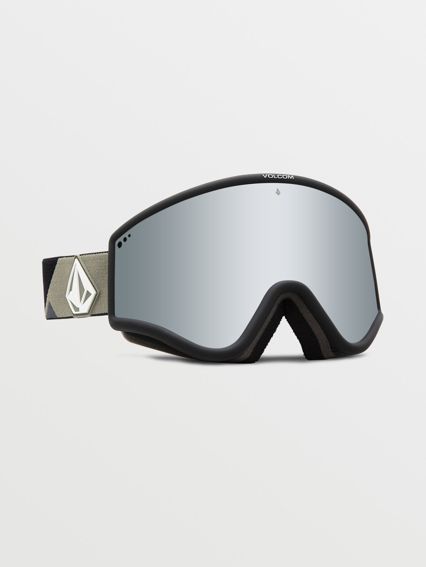 Yae Lt Military/Black Goggle (+ Bonus Lens - Yellow) - SILVER