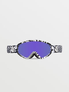 Attunga Op Art Goggle (+ Bonus Lens - Yellow) - PURPLE CHROME (VG0823512_PPCH) [B]