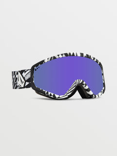 Attunga Op Art Goggle (+ Bonus Lens - Yellow) - PURPLE CHROME (VG0823512_PPCH) [F]