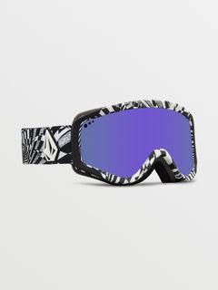 Attunga Youth Op Art Goggle (+ Bonus Lens - Yellow) - PURPLE CHROME (VG0923512_PPCH) [F]