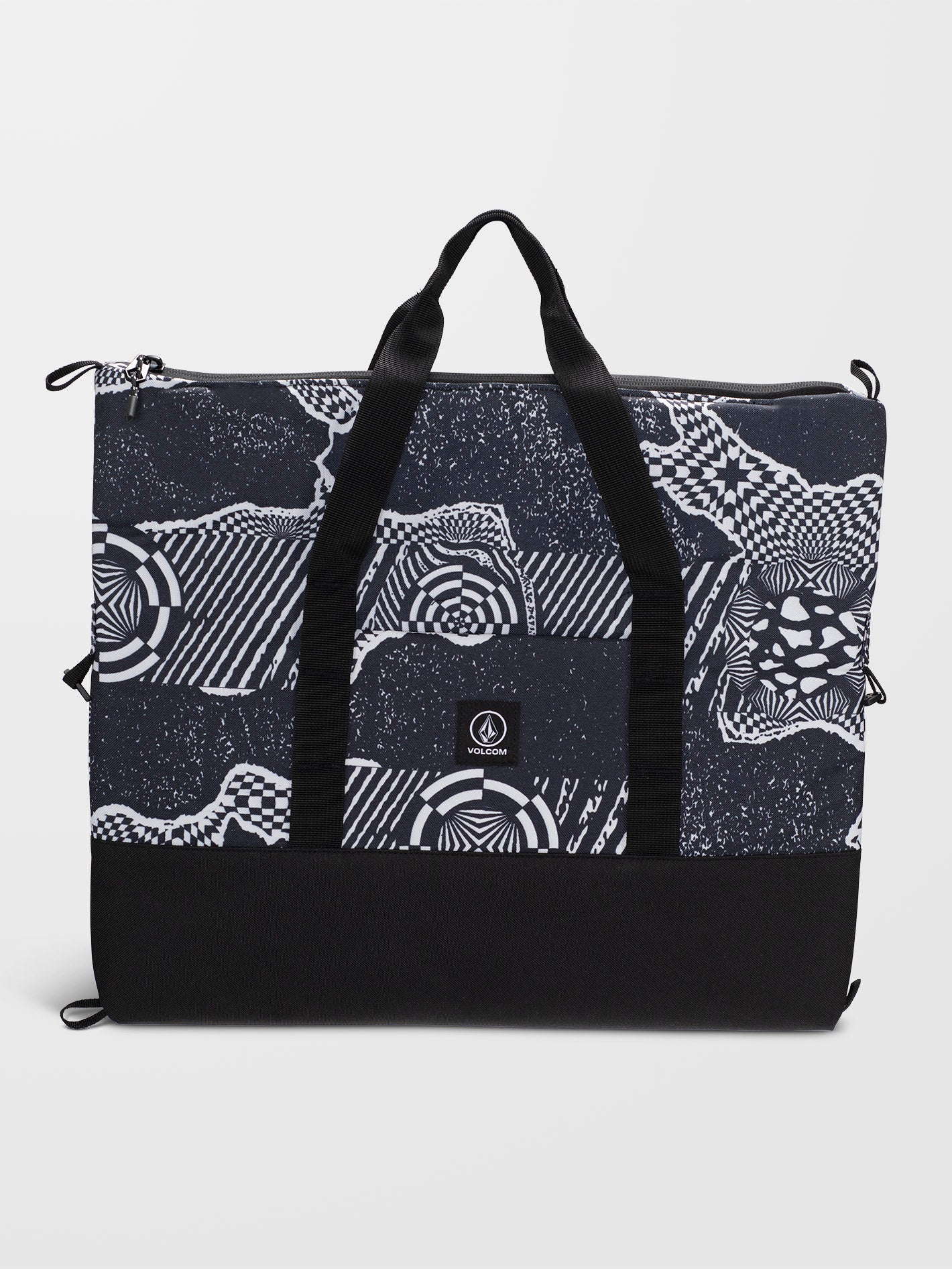 Out There Collapsible Cooler Bag BLACK WHITE Men Volcom EU
